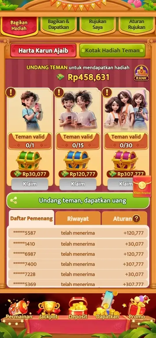 Program referral dengan hadiah hingga ratusan ribu rupiah