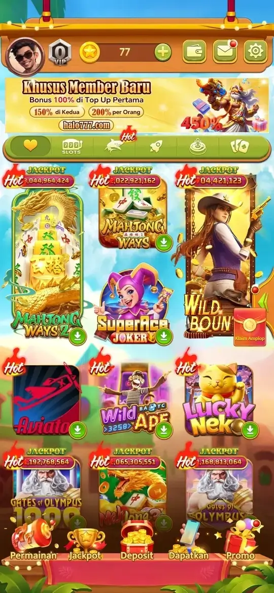 Slot online dan jackpot progresif bernilai miliaran
